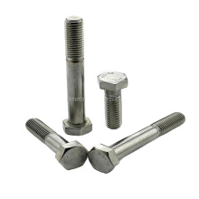 M2 M3 A2 Stainless Steel SS304 Hex Head Half Thread Bolt DIN931